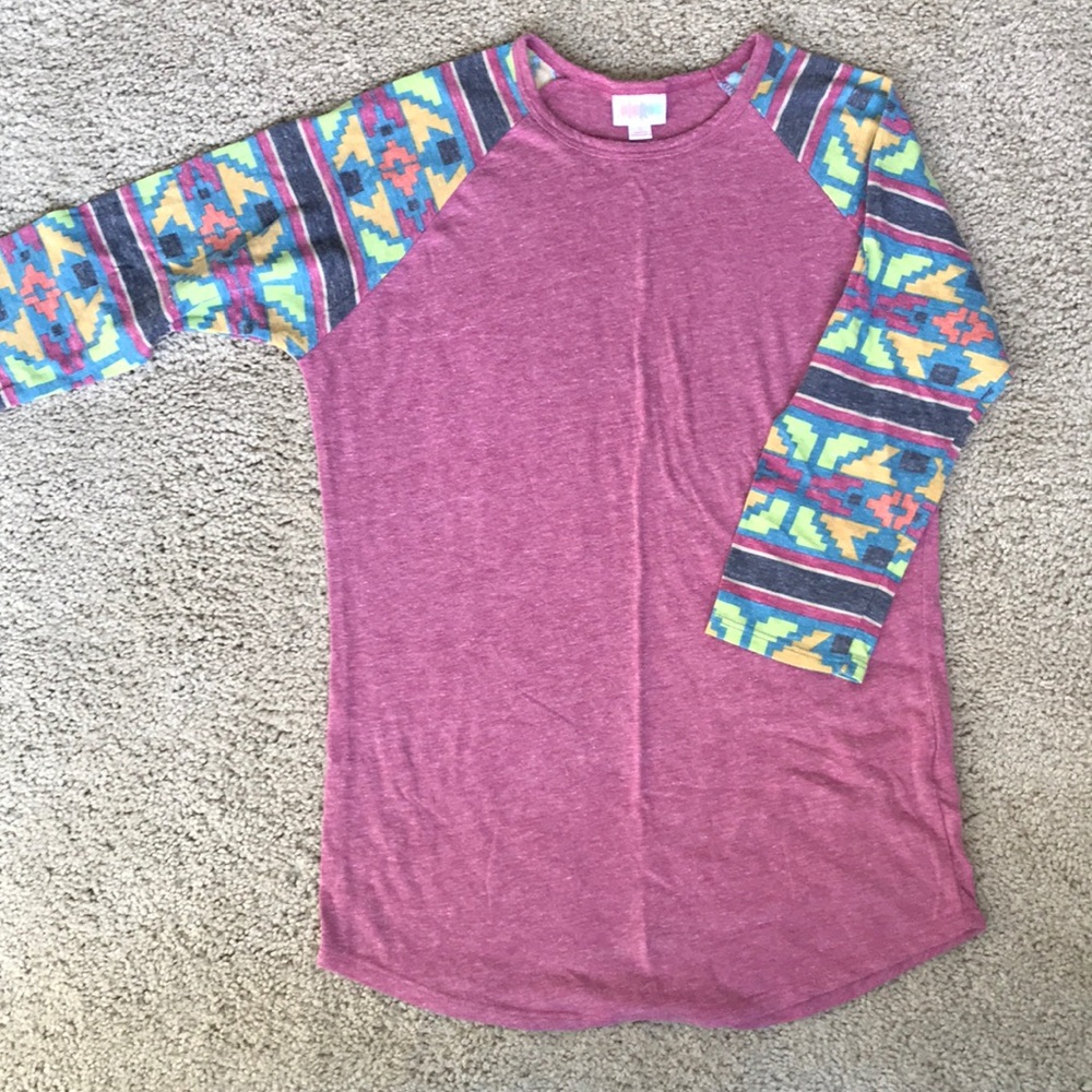 LuLaRoe Randy 3/4 sleeve shirt